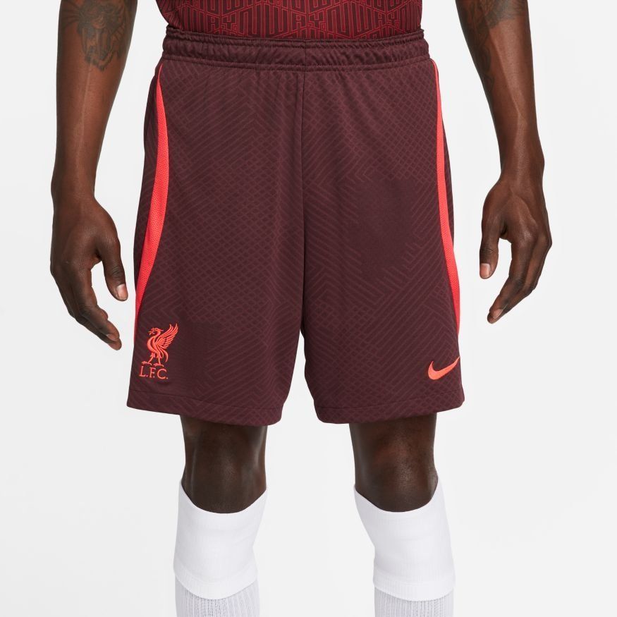 Liverpool Short d'Entraînement Dri-FIT Strike - Bordeaux/Rouge foncé
