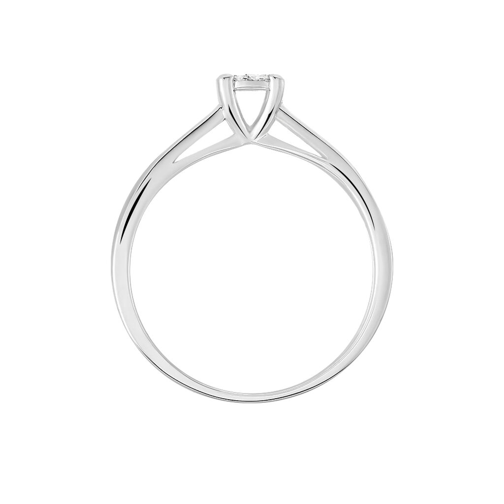 Bague Solitaire Artemis Or Blanc Diamant