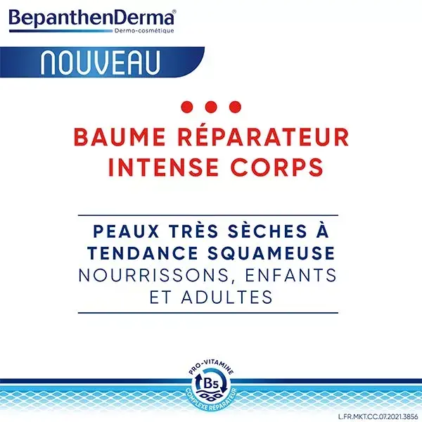 BepanthenDerma® Bálsamo Corporal Reparador Intenso para Pele Seca e Sensível 200ml