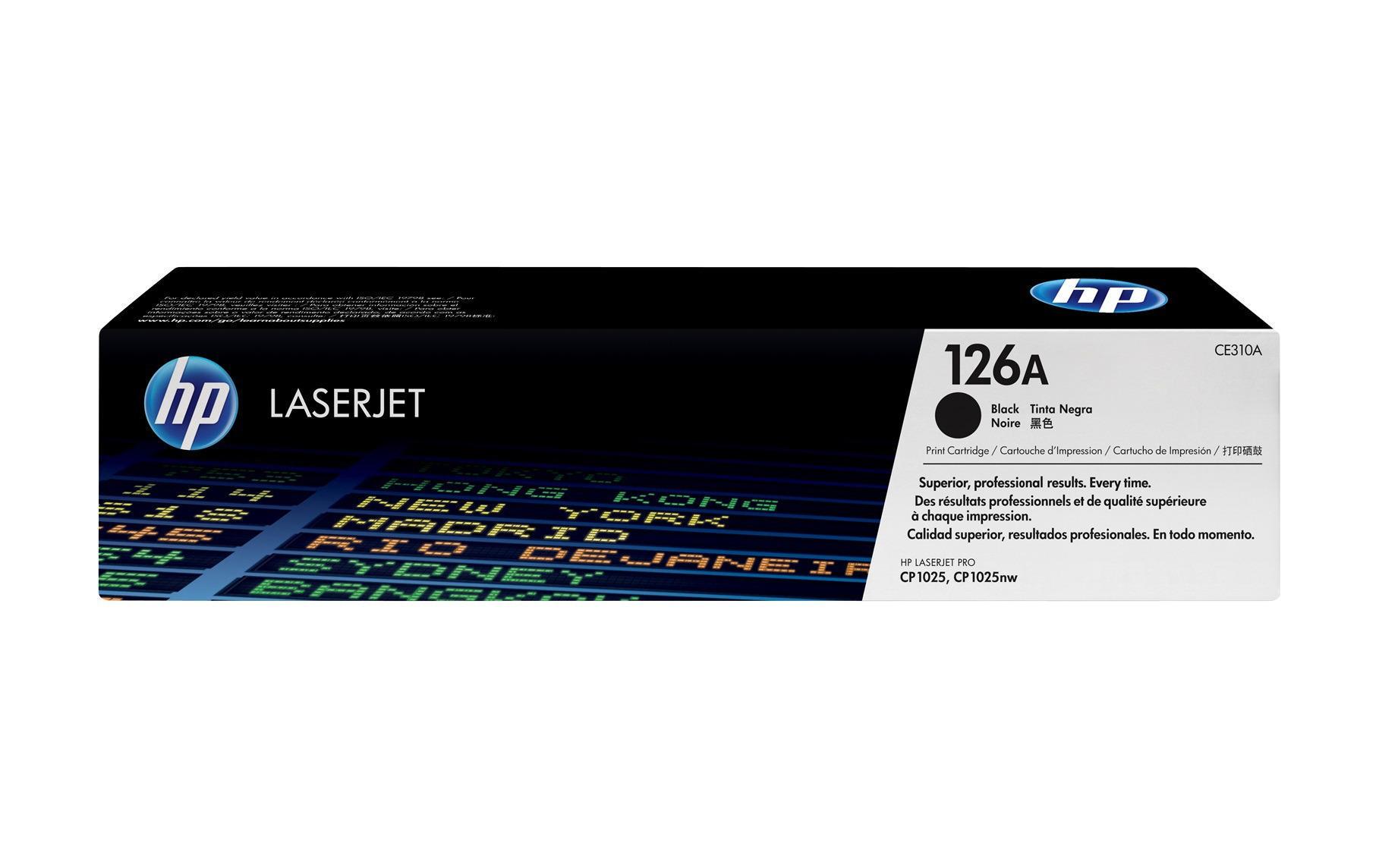 Toner Nr. 126A (CE310A) BlackTonerkartusche