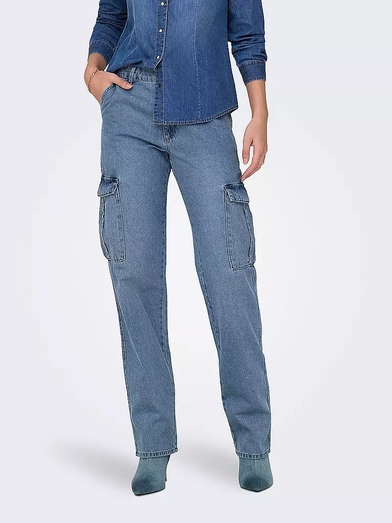 ONLY Cargohose ONLRILEY hellblau