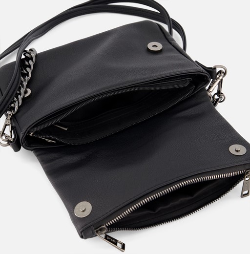 Charm Schoudertas zwart Nylon