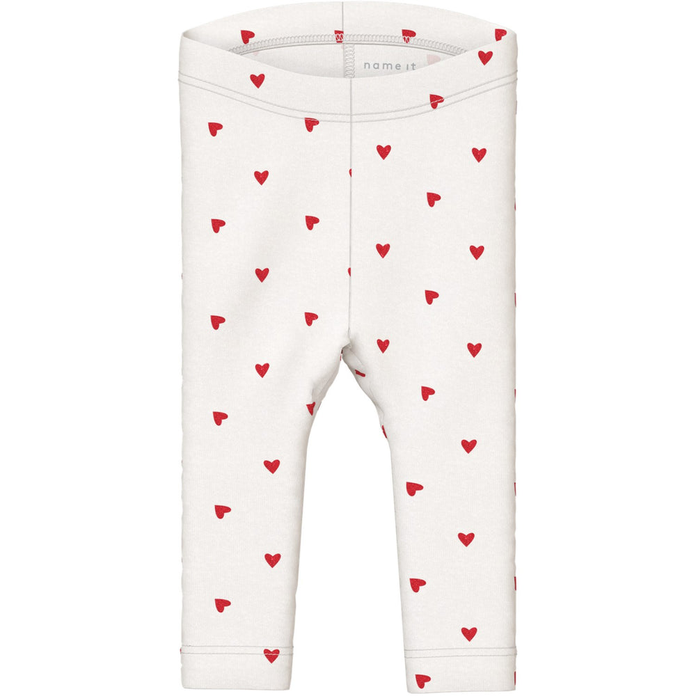 Køb Name It Cloud Dancer Dheart Leggings