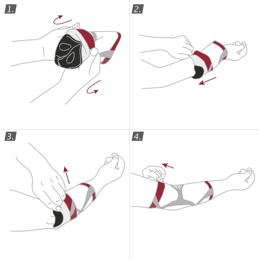 Actimove EpiMotion albuestøtte M 1 stk