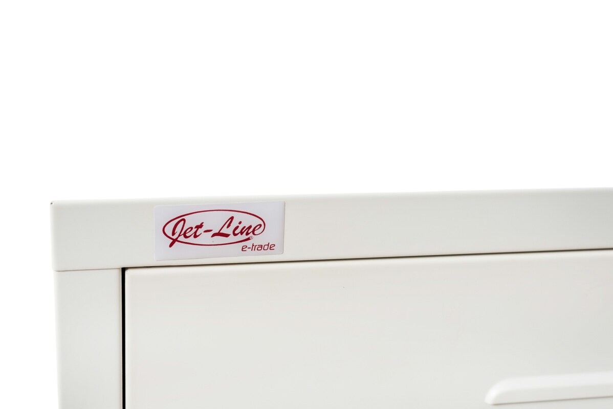Jet-Line Aktenschrank MINSKOW Spind weiß