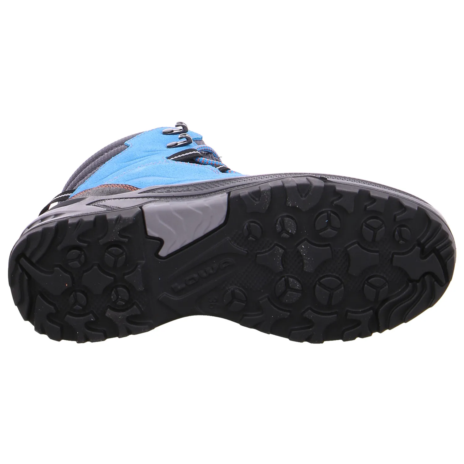 LOWA Kinder-Wanderschuhe Türkis Textil