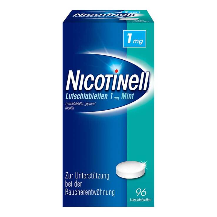 NICOTINELL Lutschtabletten 1 mg Mint, 96 St