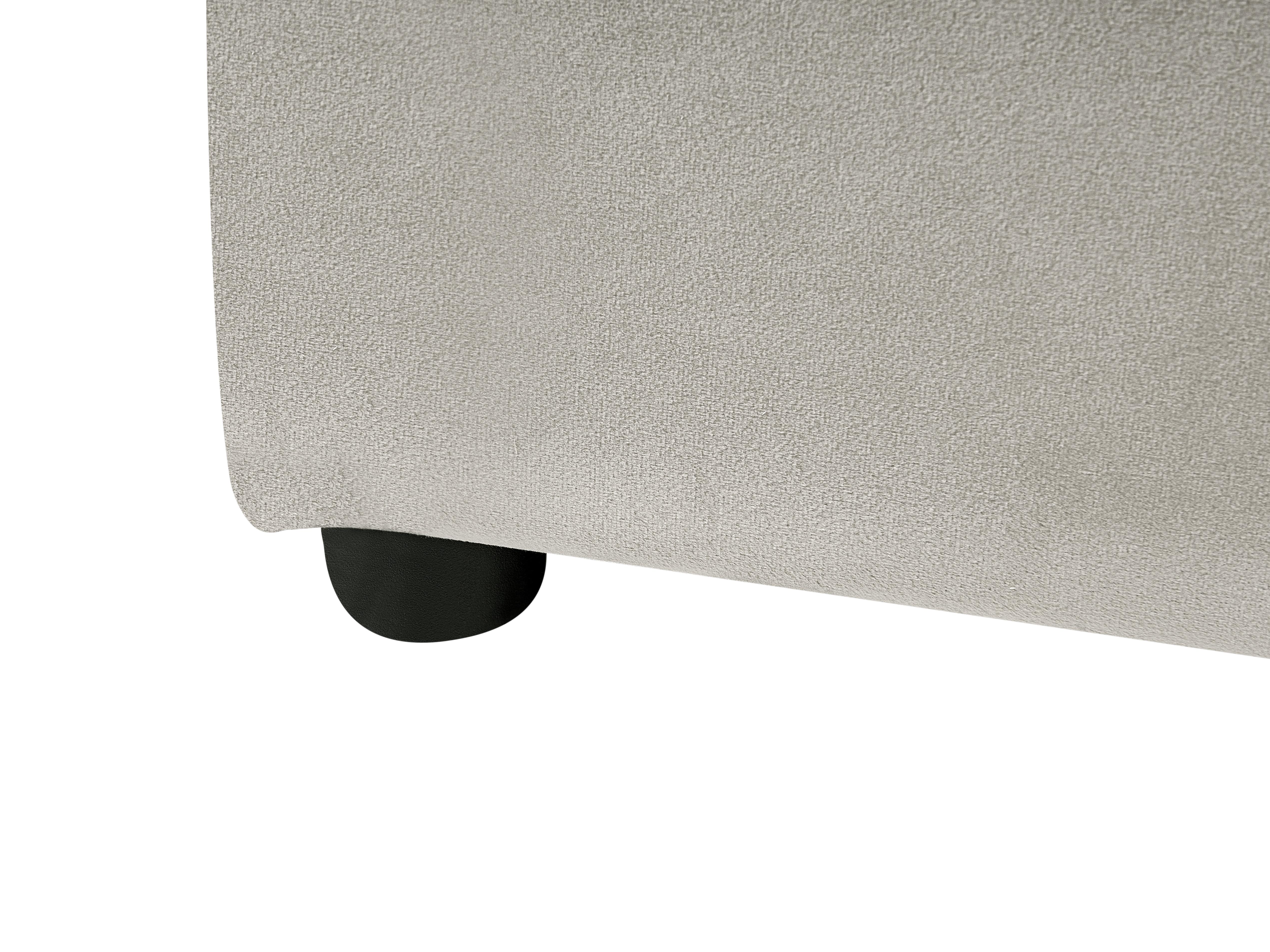 Waterbed Fluweel LAVAUR 160 x 200 cm Taupe
