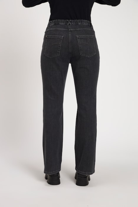 Bootcut-Jeans Marie, ausgestelltes Bein, Biobaumwolle