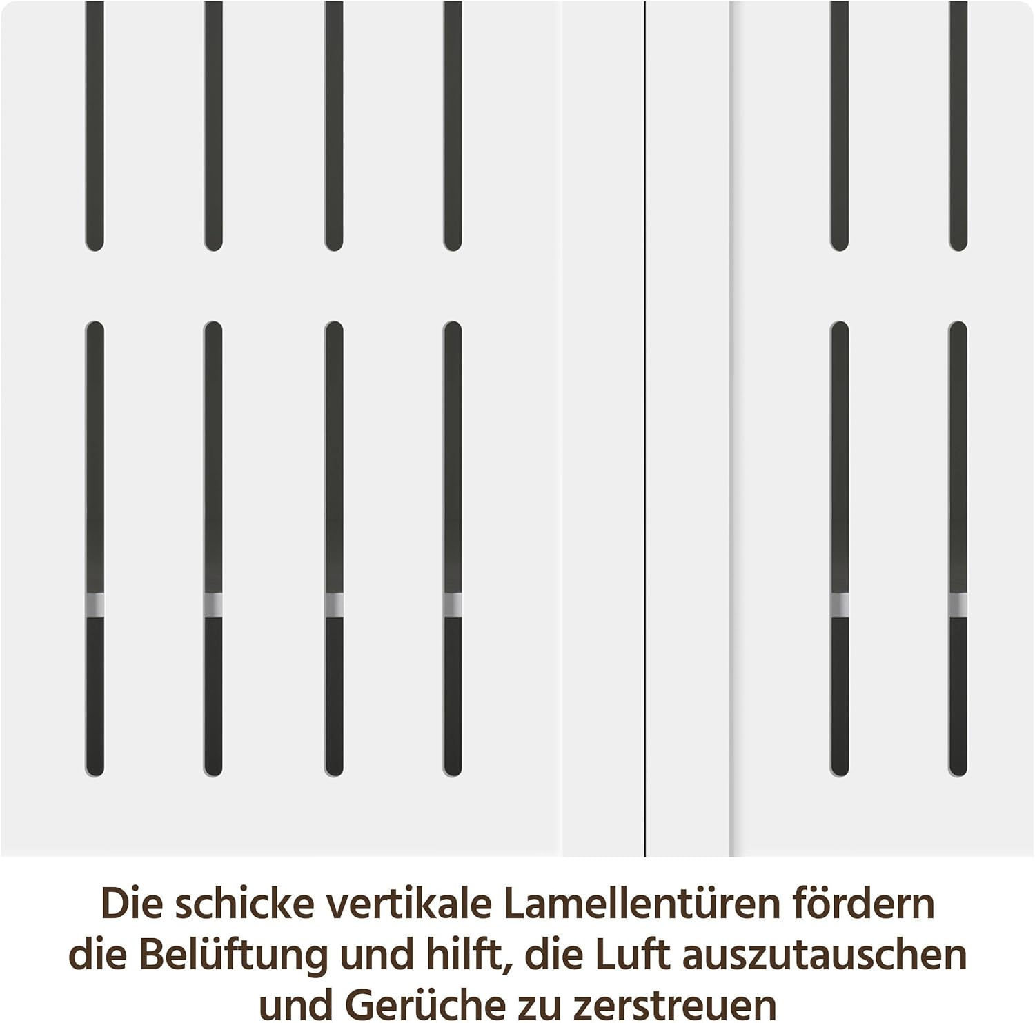Yaheetech Schuschrank Schuhregal mit 1 Schublade und 2 Türen Schuhablage Verstellbare Einlegeböden Schuhkipper 4 Ablagefächer Holz Schuhkommode für High Heels/Stiefel, 78 × 37 × 85,5 cm