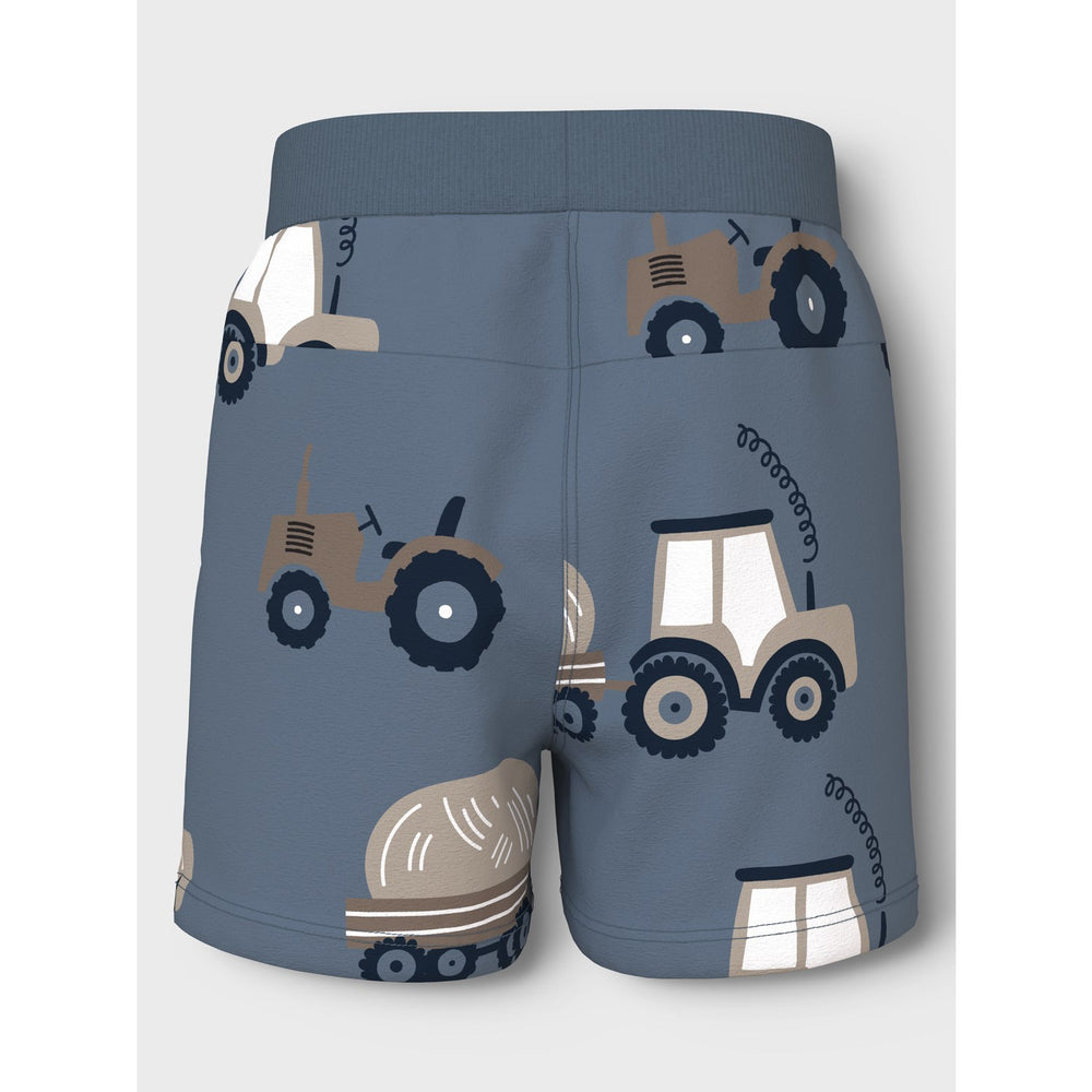 Køb Name It Blue Mirage Jame Sweat Long Shorts