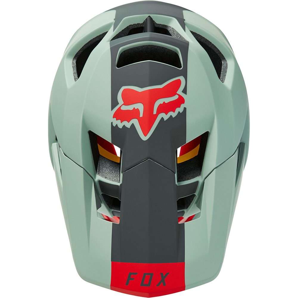 FOX Proframe Blocked Fullface Helm eucalyptus