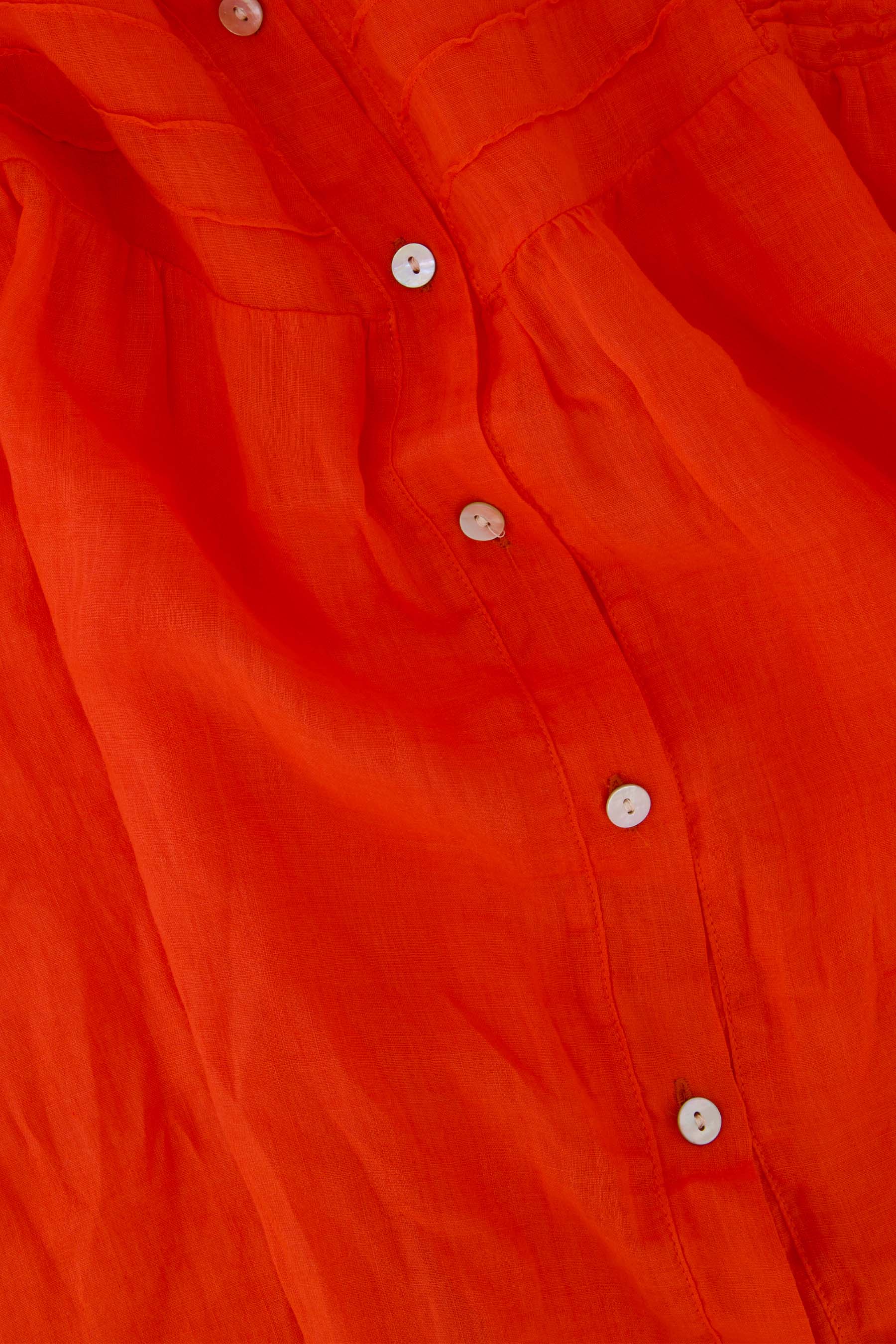 ramie  blouse plooien