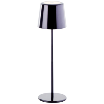 Brilliant USB oplaadbare buitenlamp Xaana 2W zwart