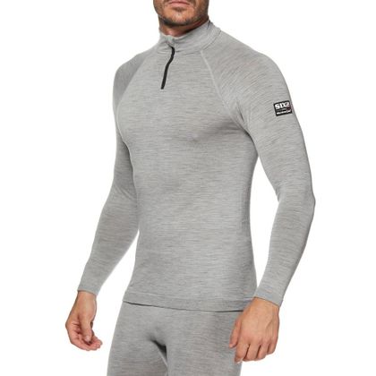 Maillot Technique Six2 TS13 MERINOS - Gris