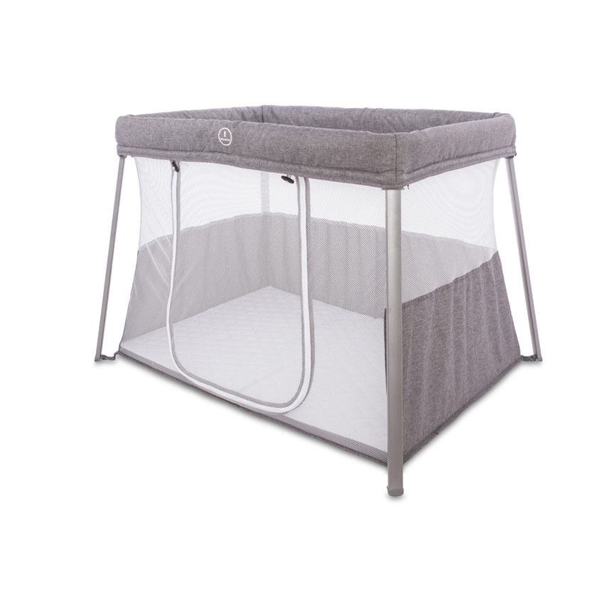 Lit de voyage Easydodo - Gris - Ecru