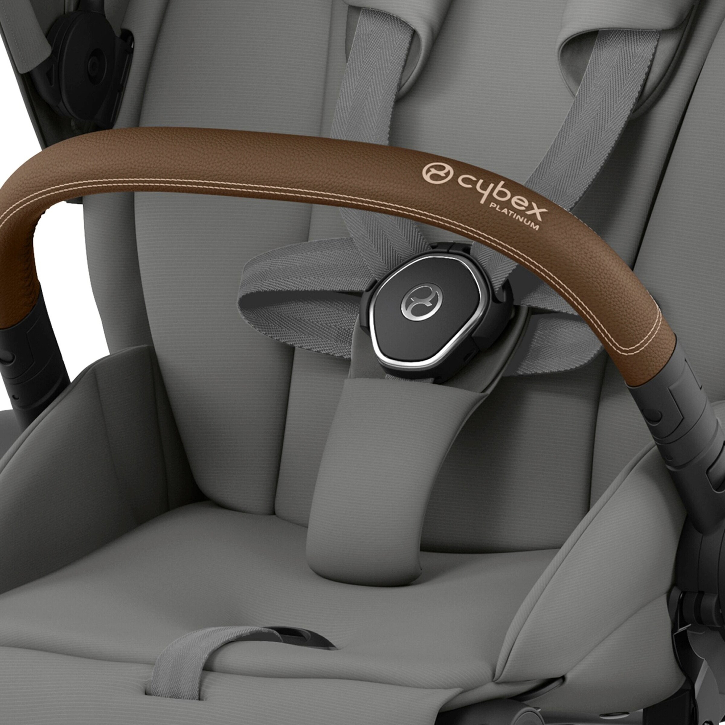 Cybex - PLATINUM Kombikinderwagen PRIAM Comfort Bundle chrome brown / mirage grey
