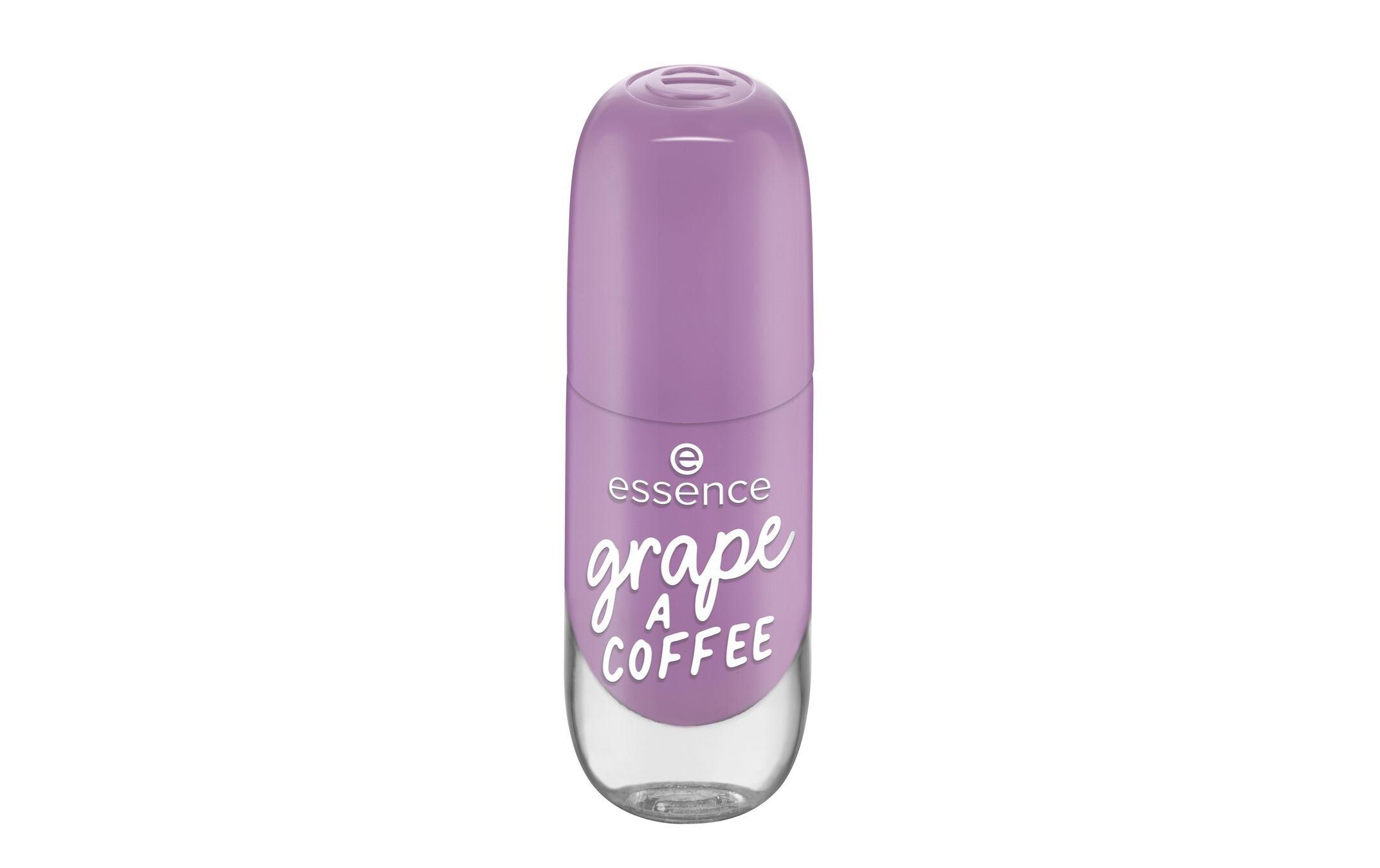 Nagellack Gel Nail 44 grape A COFFEESchnelltrocknender Nagellack für ein hochglänzendes Gel-Finish