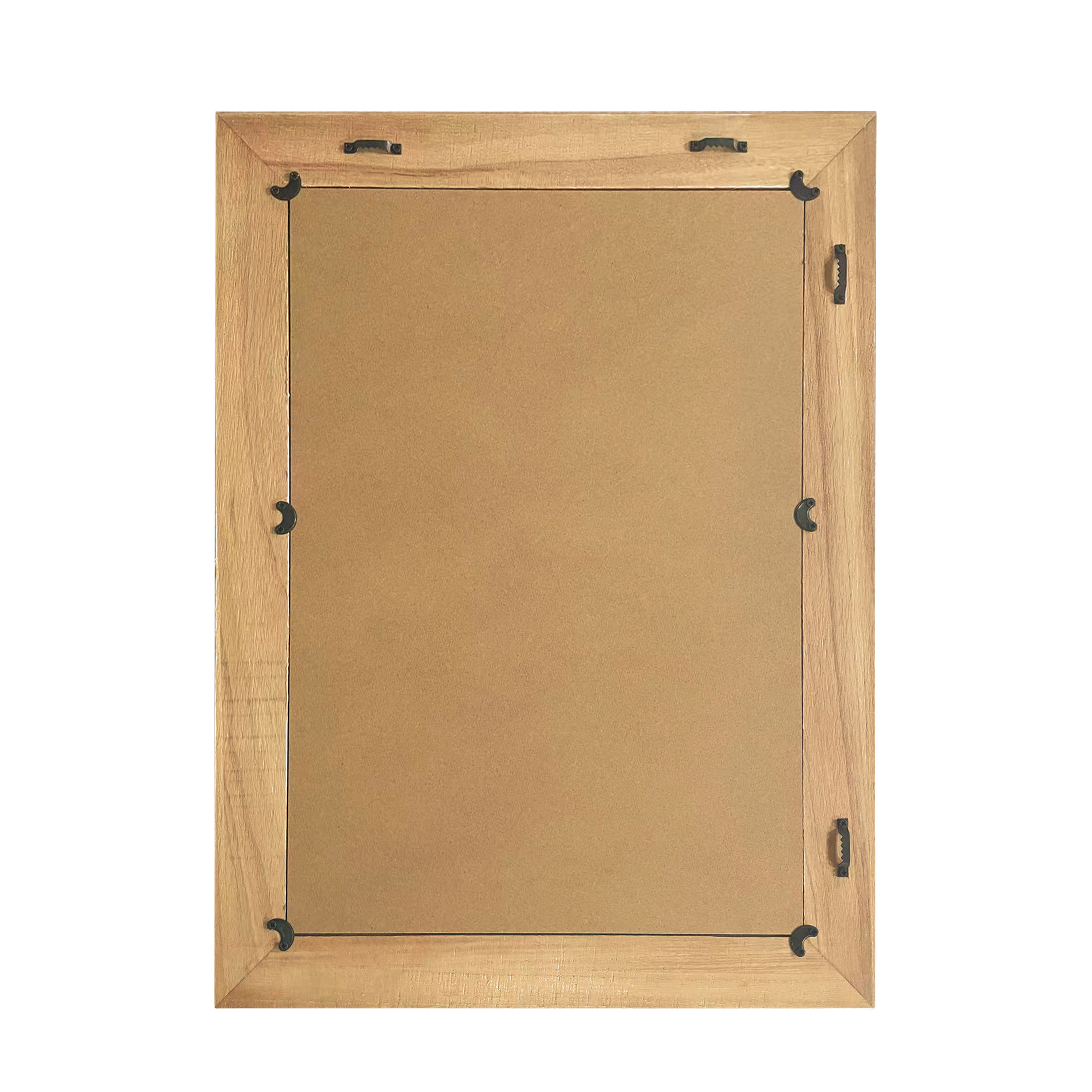 Wandspiegel Holz 46 x 61 cm natur