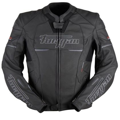 Blouson Furygan NITROS - Noir / Blanc