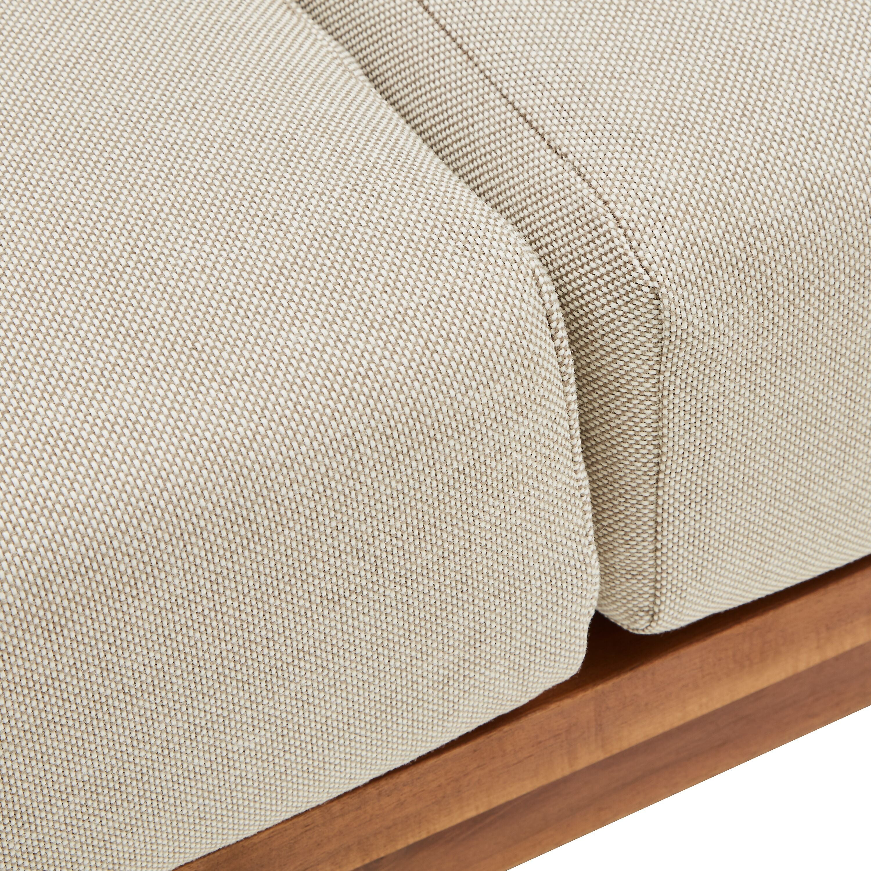 PANAREA Loungesofa - Hellgrau / B: 199.2 cm x T: 87.0 cm x H: 73.0 cm