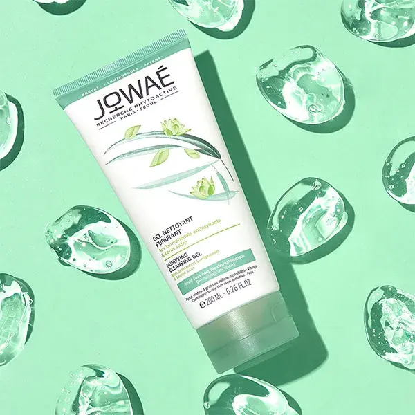 Kit de Presente Purificante Jowaé - Fluido Matificante Equilibrante 40ml + Gel de Limpeza Purificante 200ml