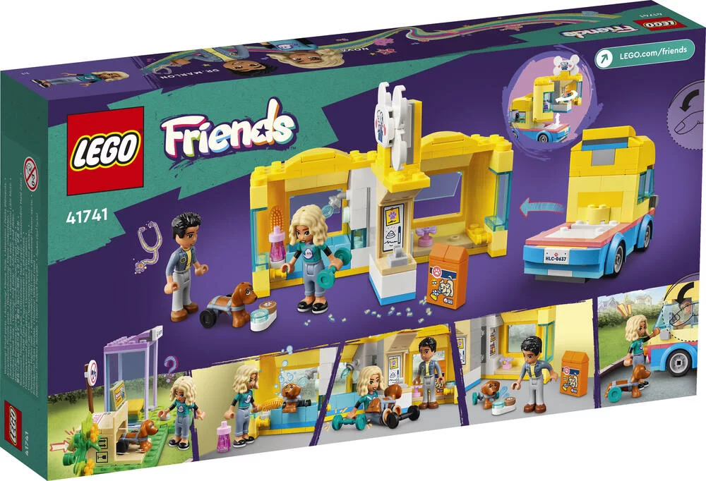 LEGO®FRIENDS 41741 - LA FOURGONNETTE DE SAUVETAGE CANIN
