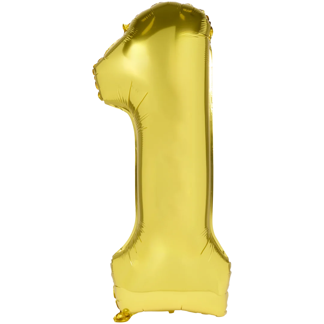 Ballon d'aluminium chiffre