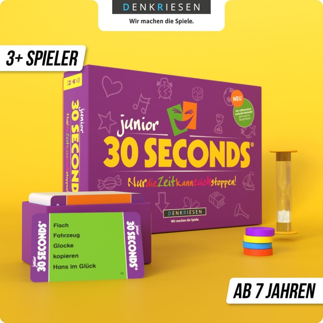 30 SECONDS®Junior - Nur die Zeit kann euch stoppen!