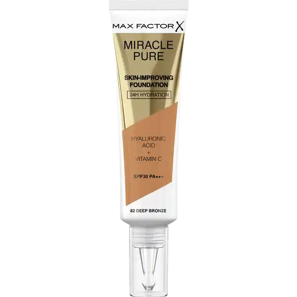 Miracle Pure Foundation, Fb. 82 Deep Bronze