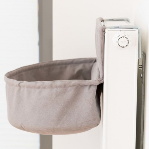 Cama com radiador para gatos