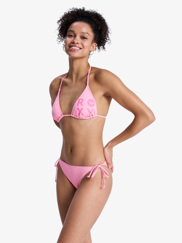 Solid Essentials TS Set Ensemble de bikini Tiki Tri deux pièces Rose Femme