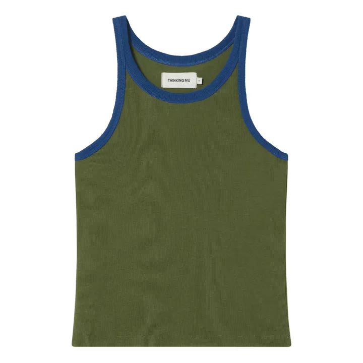 Thinking Mu Top Harriet Coton Bio | Vert