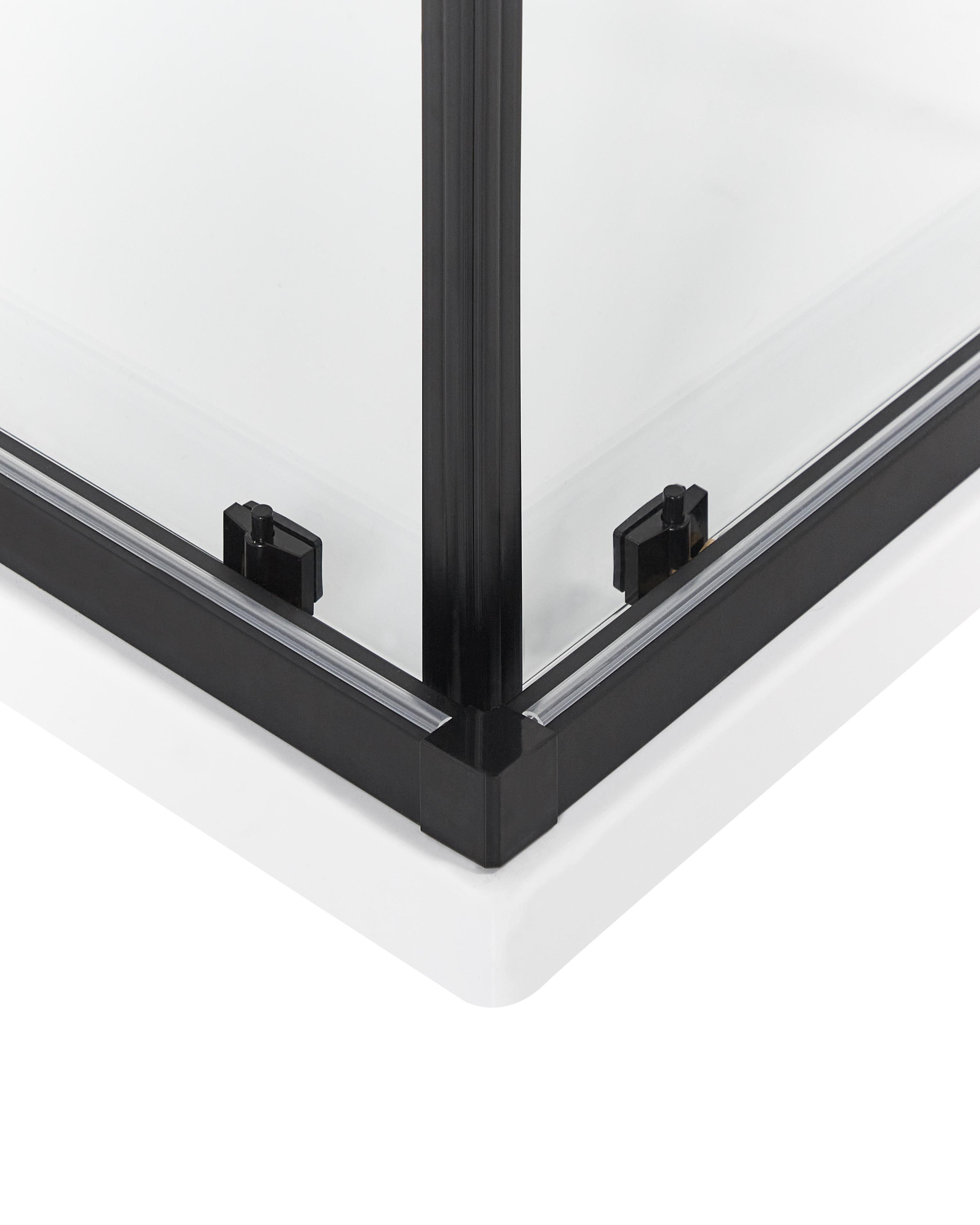 Douchecabine TELA 90 x 90 x 185 cm Zwart