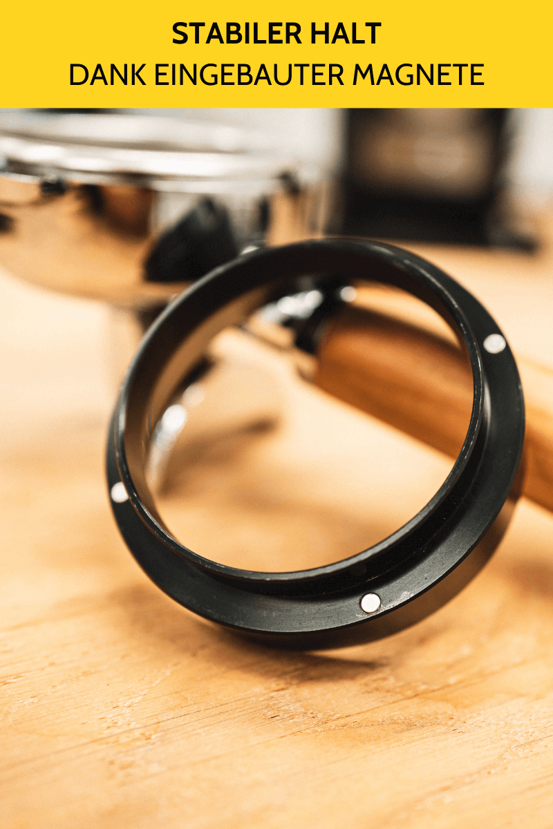 Coyooco Dosierring Siebträger 58mm schwarz