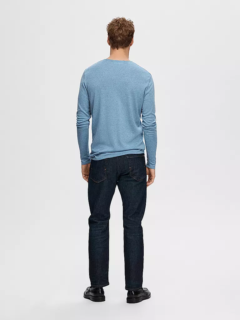 SELECTED Pullover SLHROME hellblau