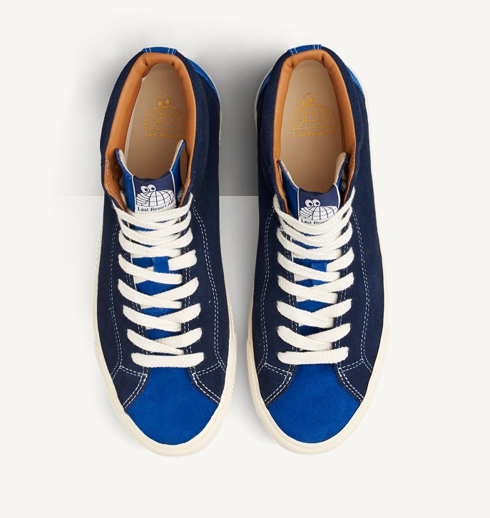 Last Resort AB VM003 Suede Hi Duo Blue White 4 US