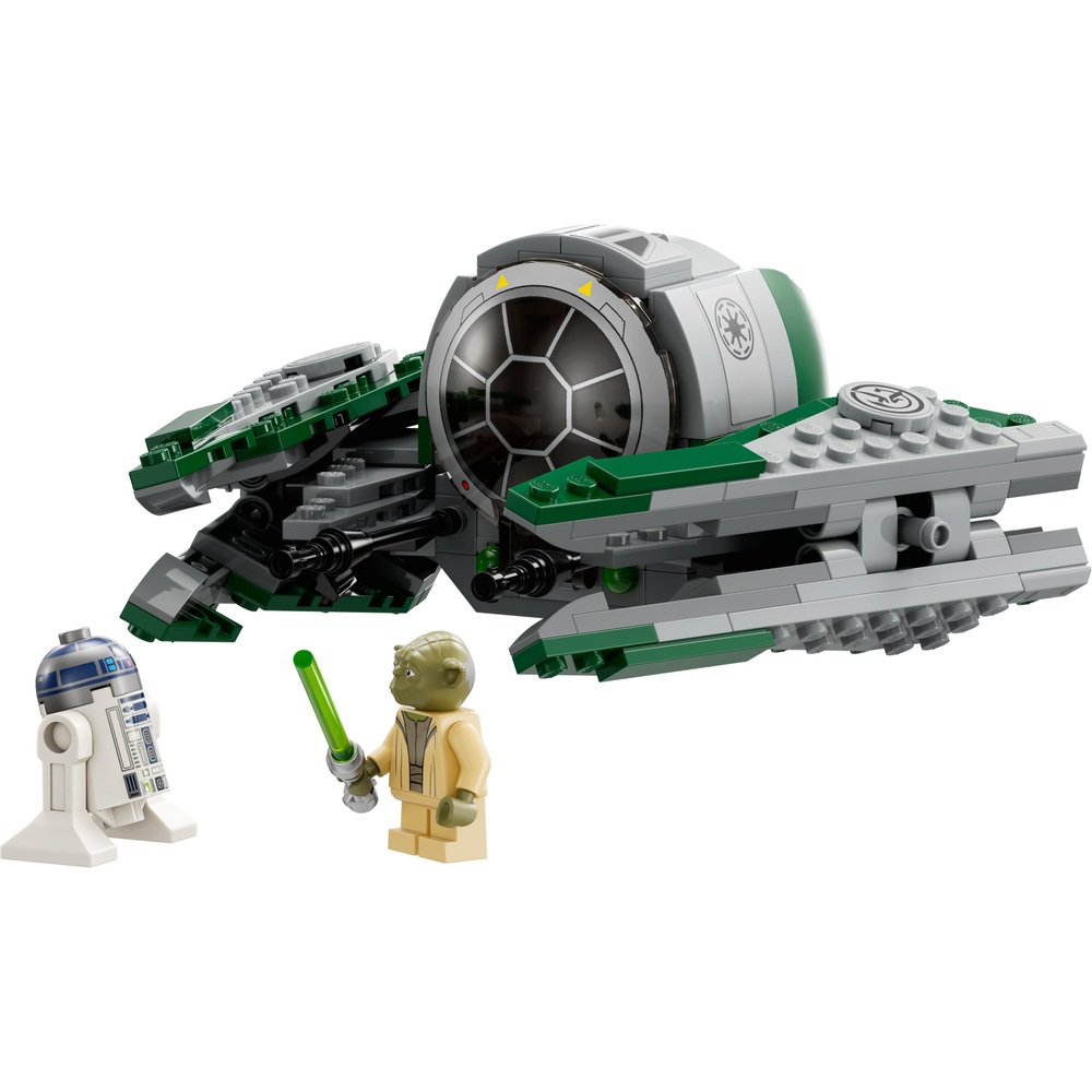 LEGO Star Wars 75360 Yodas Jedi-Sternenjäger-Set mit R2-D2