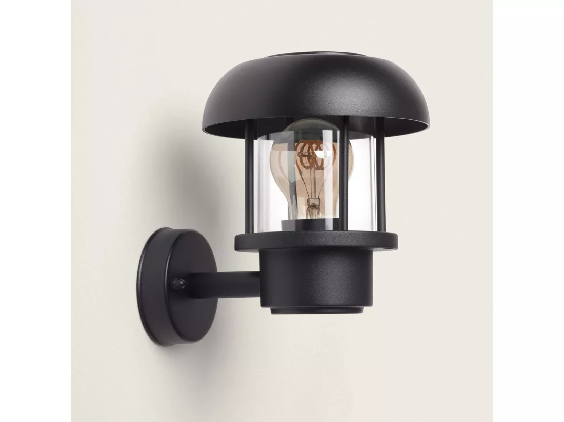 Applique Murale Extérieure Aluminium Graham Noir