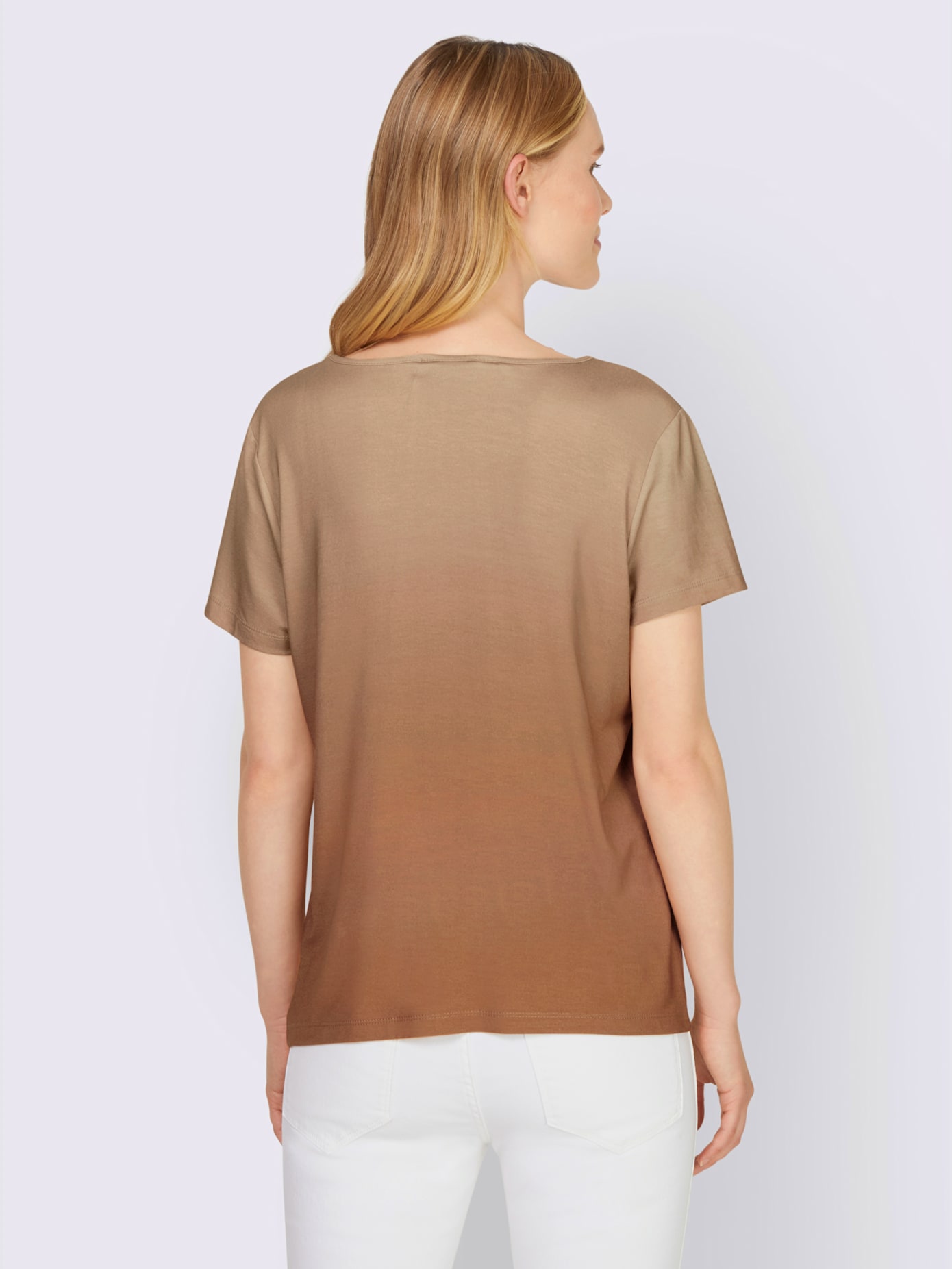 T-shirt dégradé de couleur