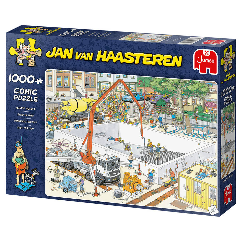 Jumbo Jan van Haasteren Bijna klaar - 1000 stukjes
