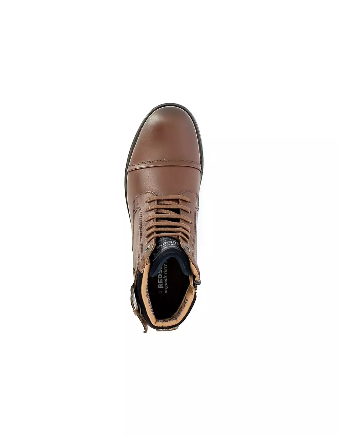 REDSKINS NUANCE - Bottines & boots Cognacmarine