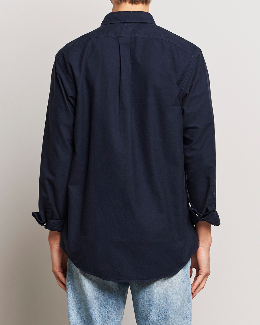 Polo Ralph Lauren Custom Fit Garment Dyed Oxford Shirt Navy