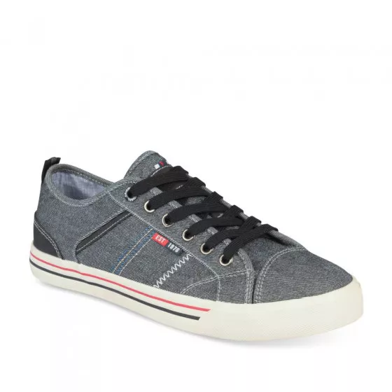 Baskets GRIS DENIM SIDE