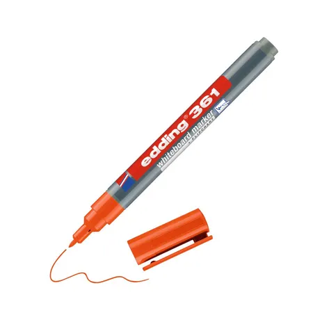 edding 361 whiteboard marker orange, 1 mm