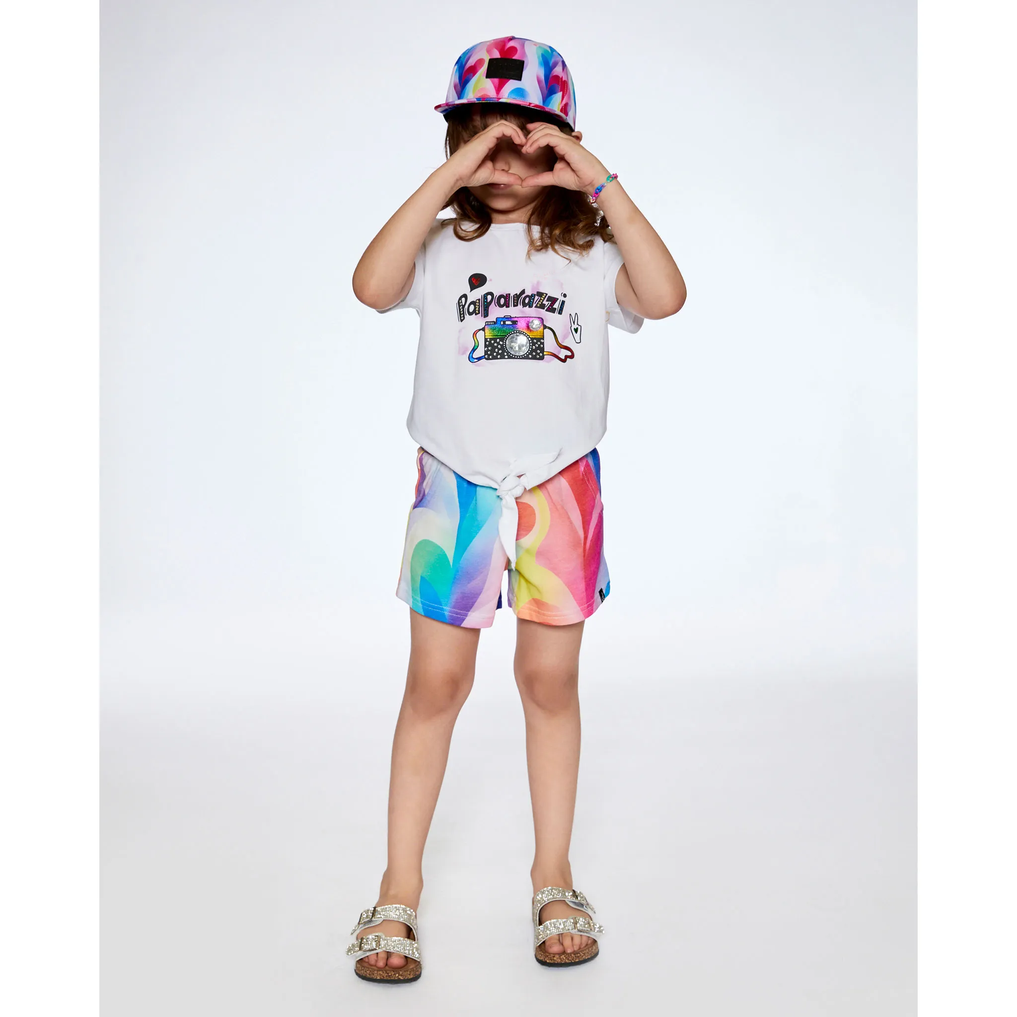 Deux par Deux Short Ouatée Copines 3-6ans