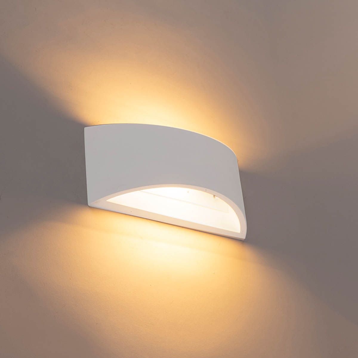 Smart wandlamp wit 20 cm incl. Wifi G9 - Tum