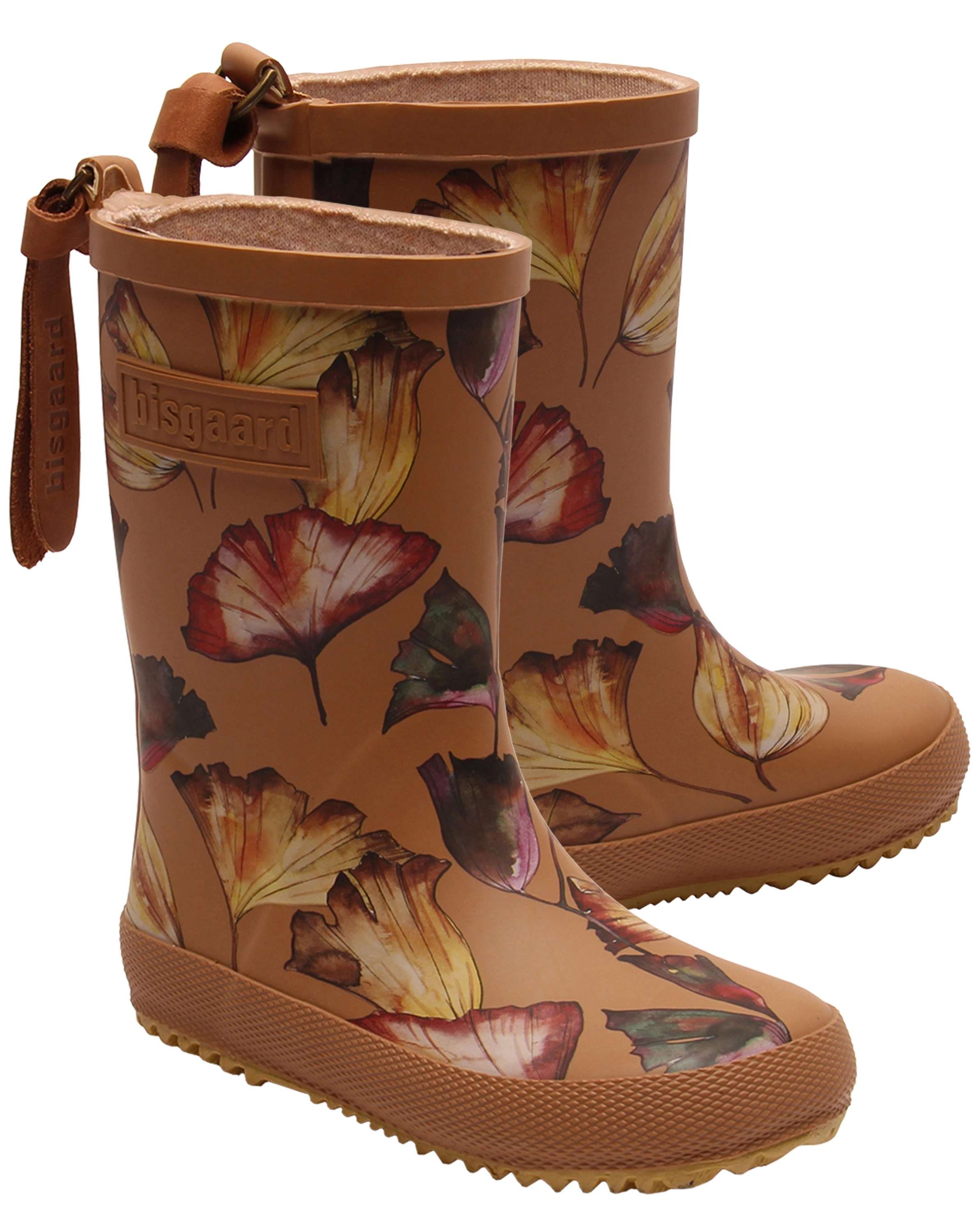 Gummistiefel FASHION in camel flowers