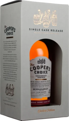 COOPER'S CHOICE BUNNAHABHAIN SHERRIED SMOKE 70CL