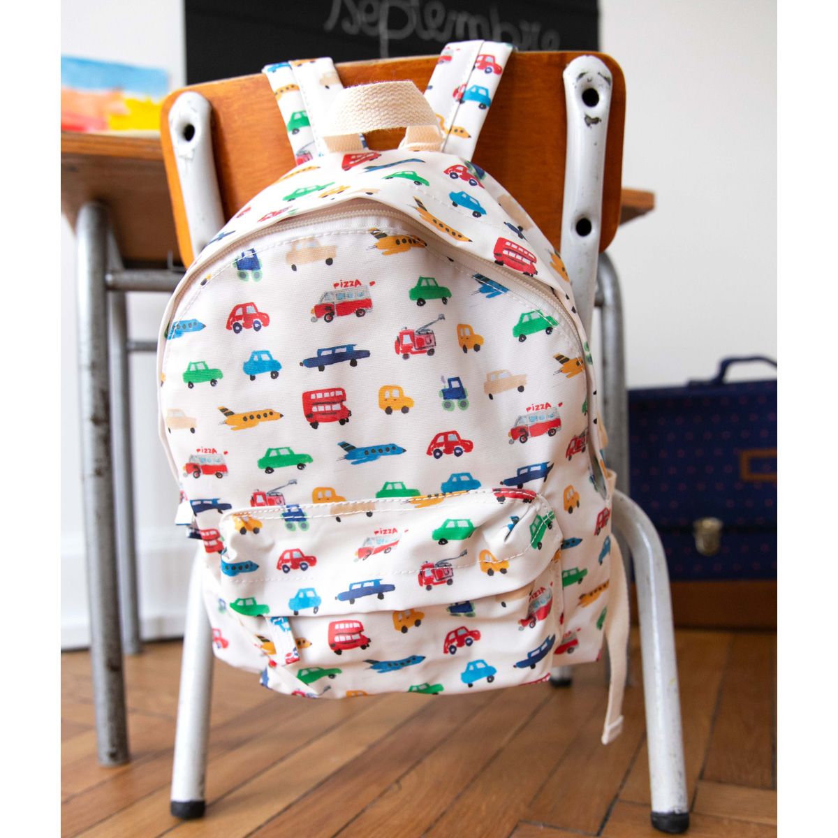 Sac à dos enfant imprimé véhicules Petit toi
